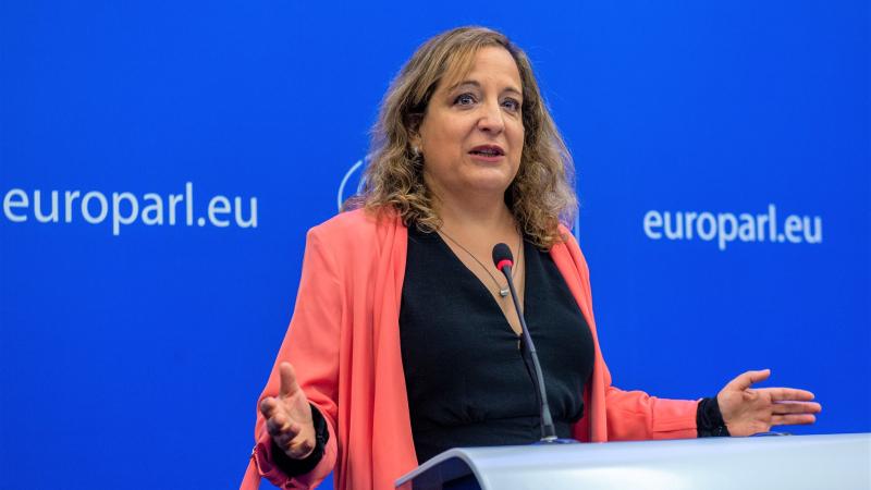 Iratxe García, presidenta dels socialistes europeus.