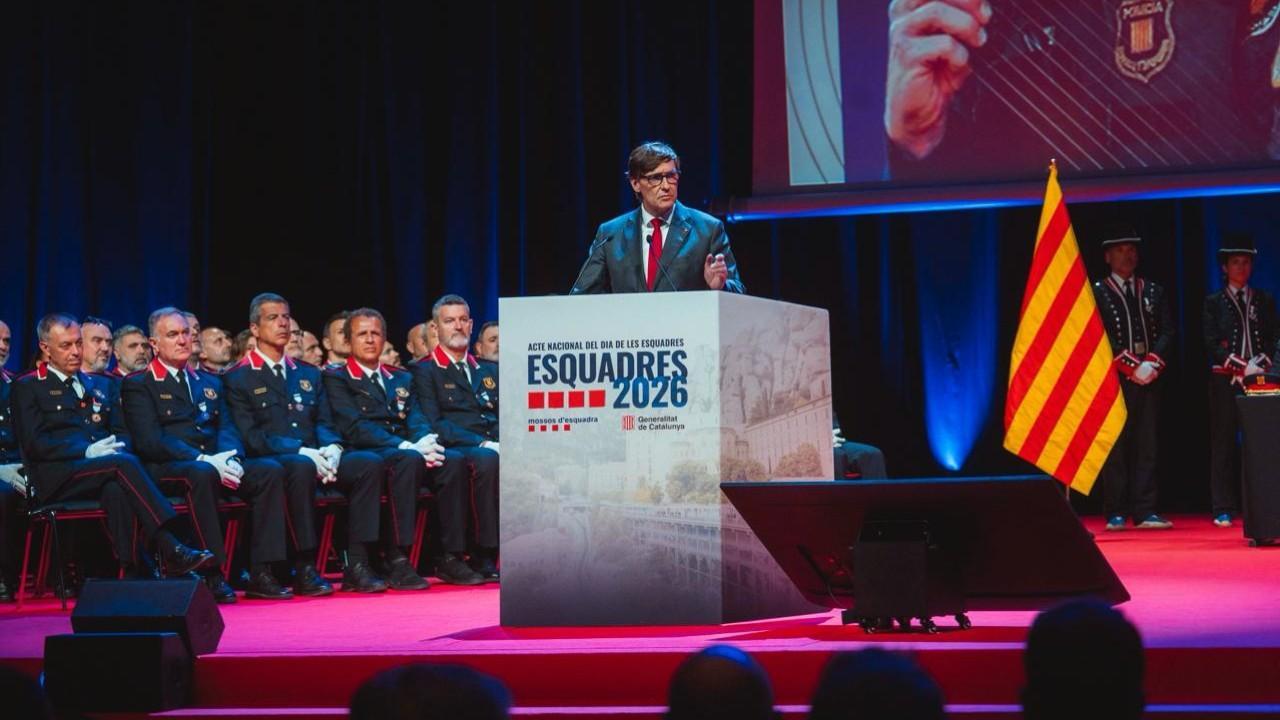 Illa al acte del Dia de les Esquadres 2026. Arnau Carbonell