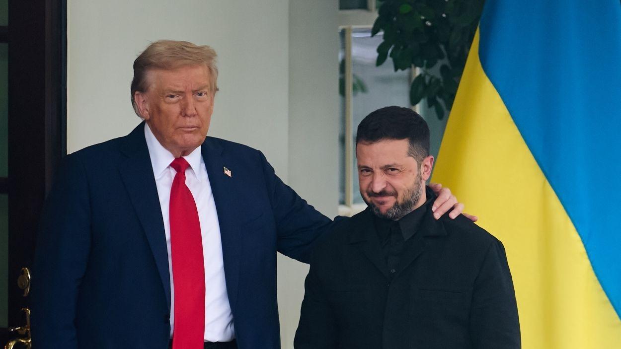 donald trump y volodimir zelenski ep