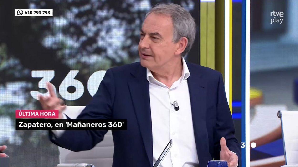 zapatero en mananeros 360 tve