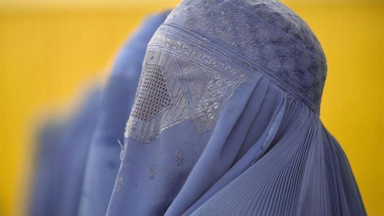 Imatge d'arxiu d'un burca. EP