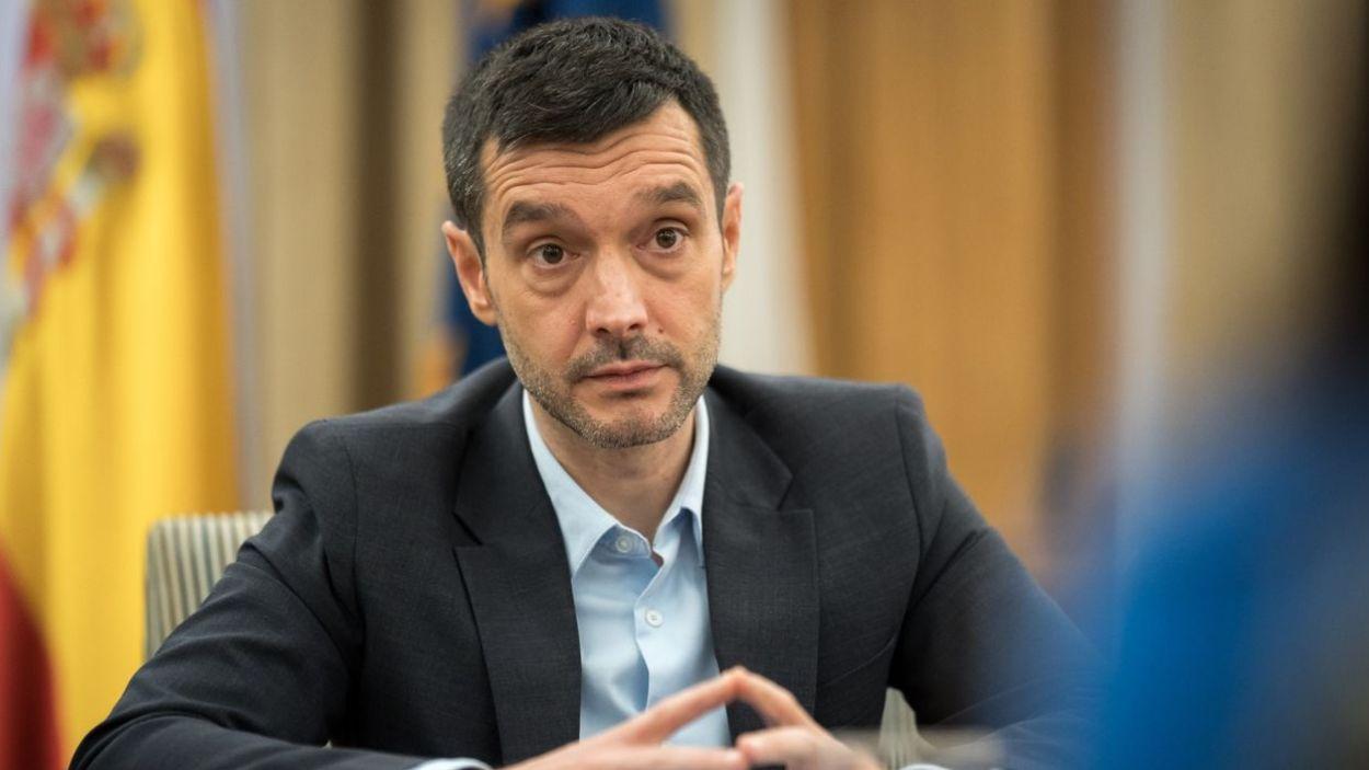 El ministre de Consum, Pablo Bustinduy. Arxiu. EP