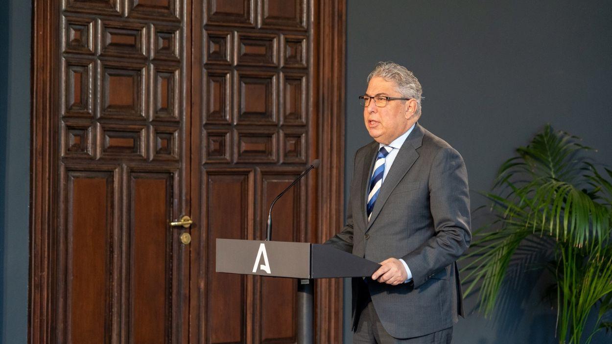 L'actual viceconseller de Presidència de la Junta d’Andalusia, Tomás Burgos. Tomás Burgos / EP