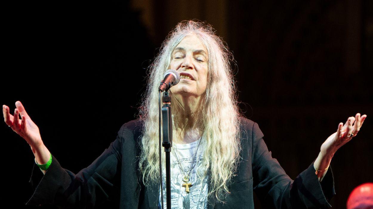 La cantant nord-americana Patti Smith. EP