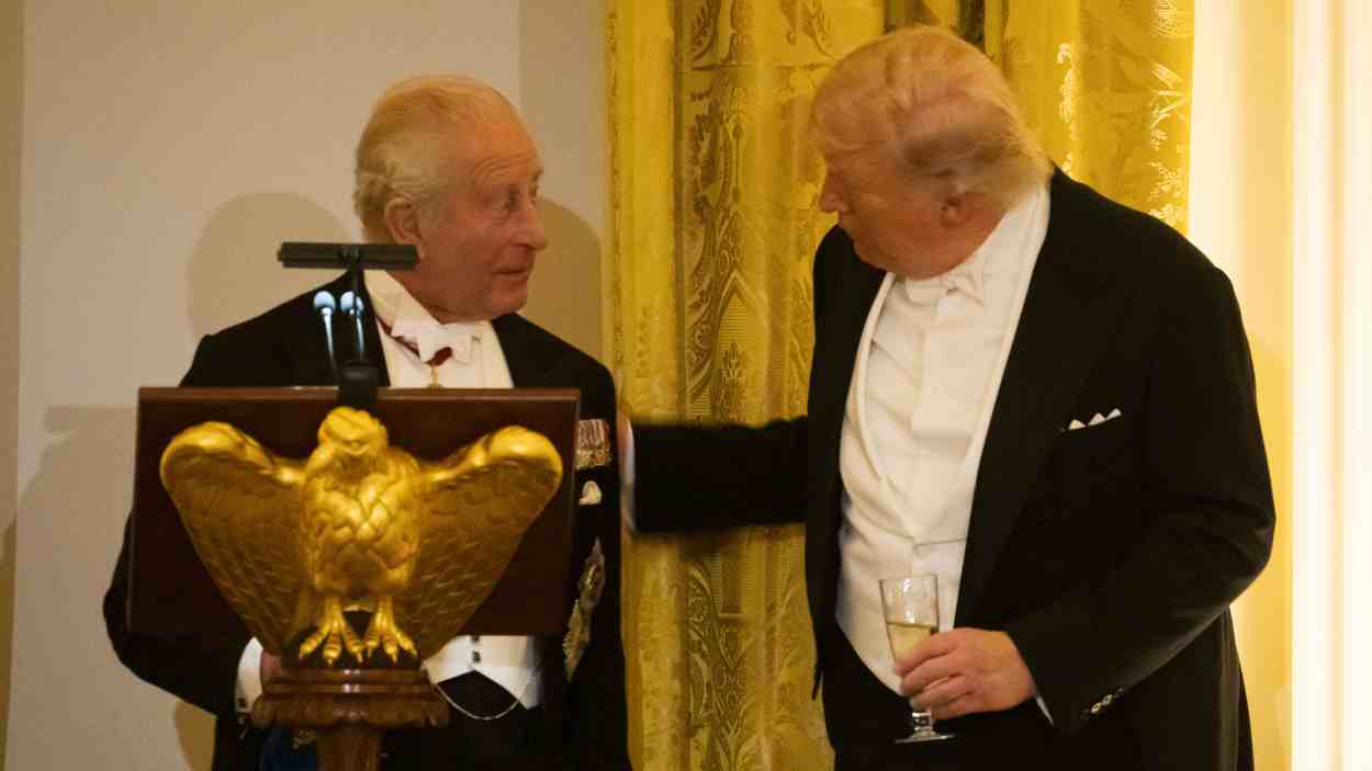 Donald Trump i Carles III. EP