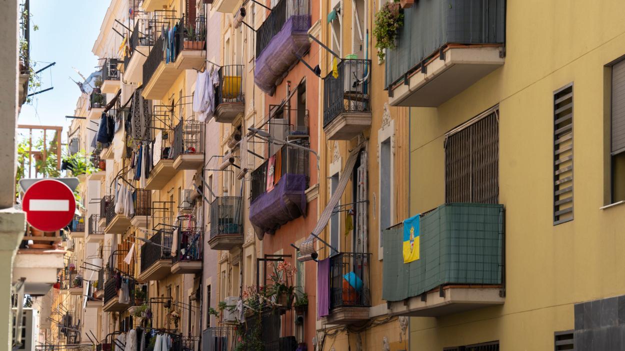 Edifici d'habitatges de Barcelona. EP