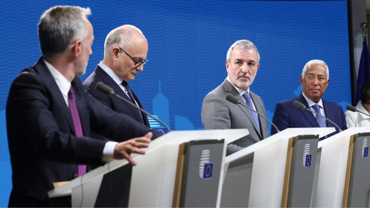 Jaume Collboni a Brussel·les. Ajuntament de Barcelona