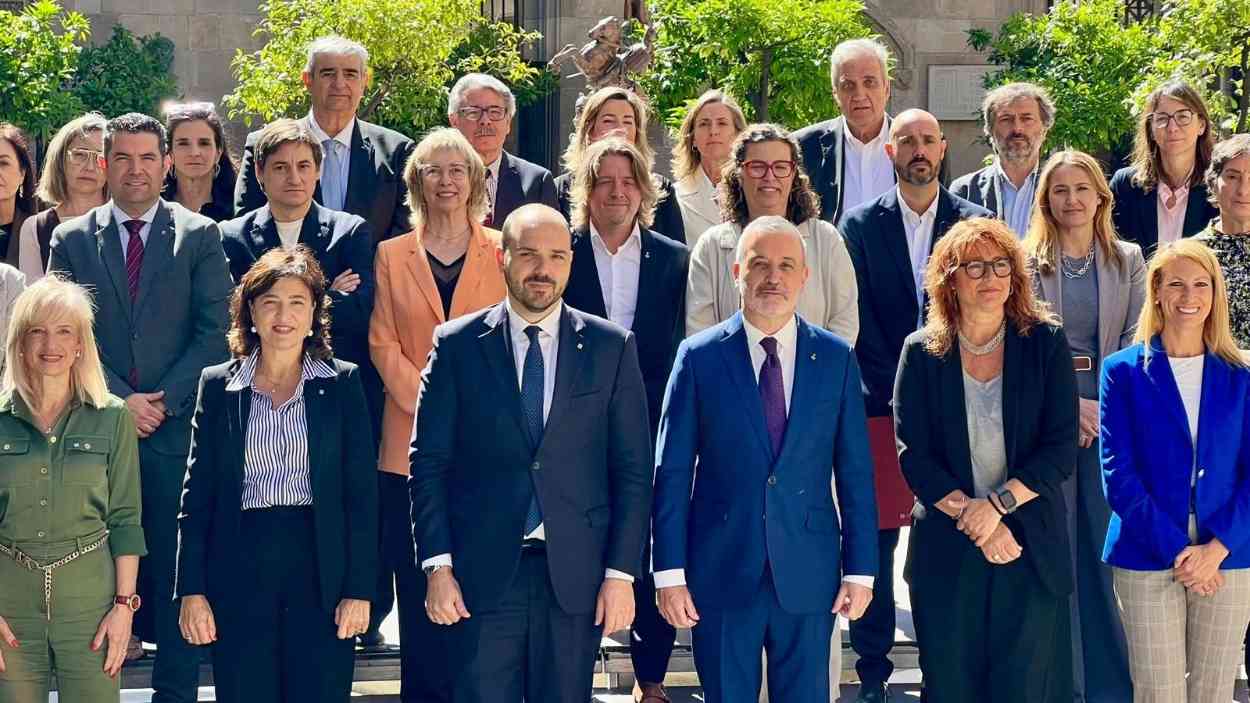 Comissió Mixta entre l'Ajuntament de Barcelona i la Generalitat de Catalunya. EP