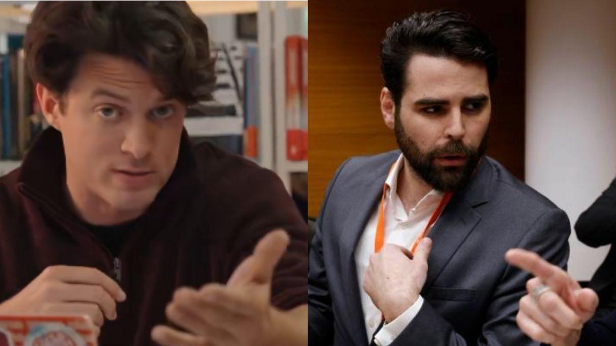 Carles Tamayo (Captura de pantalla) i Rubén Gisbert. (EP)