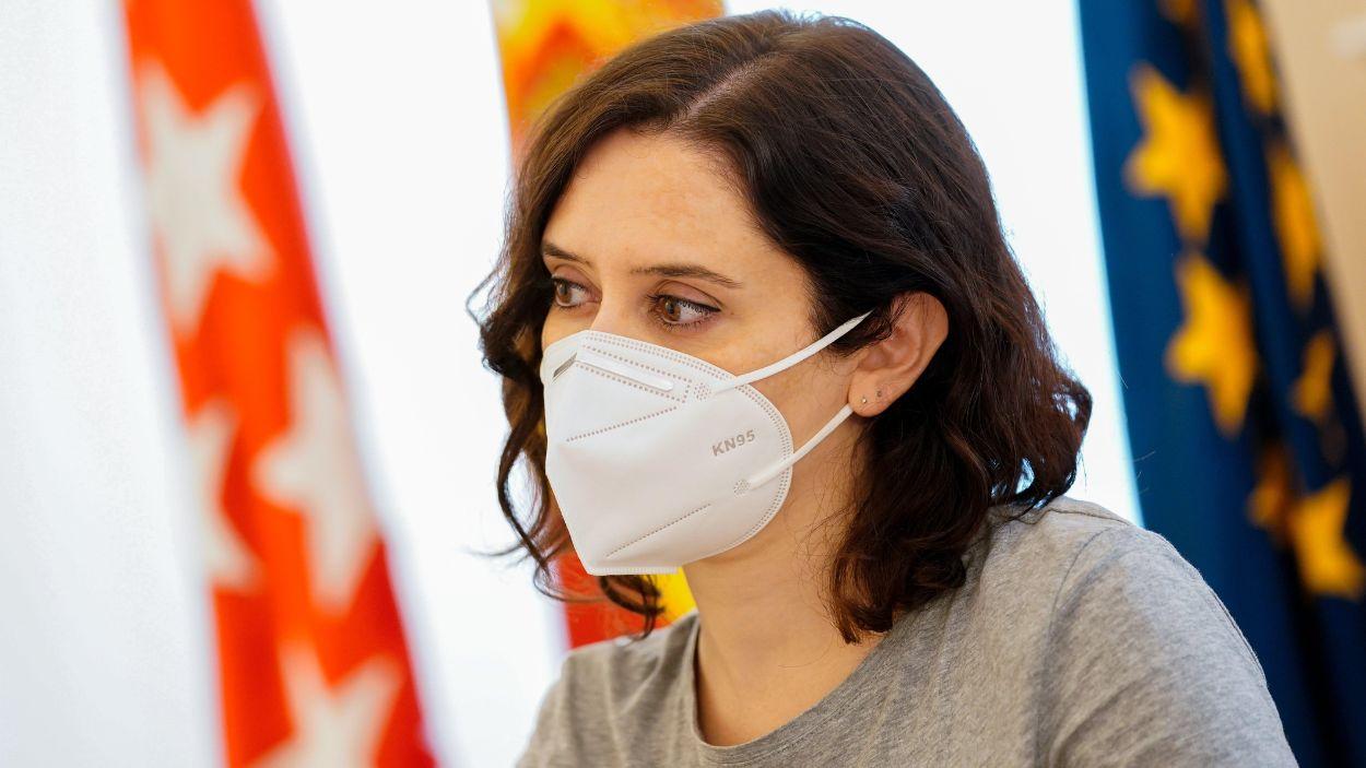 La presidenta de la Comunitat de Madrid, Isabel Díaz Ayuso. EP
