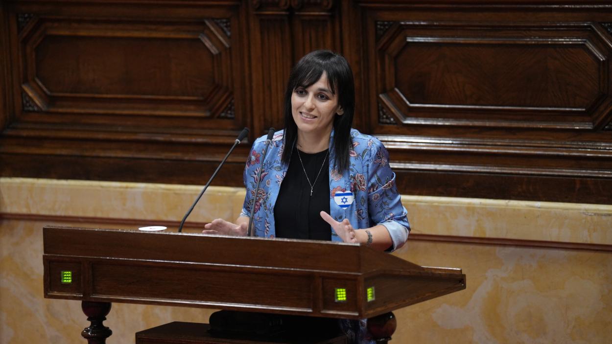Sílvia Orriols al Parlament de Catalunya. David Zorrakino / EP