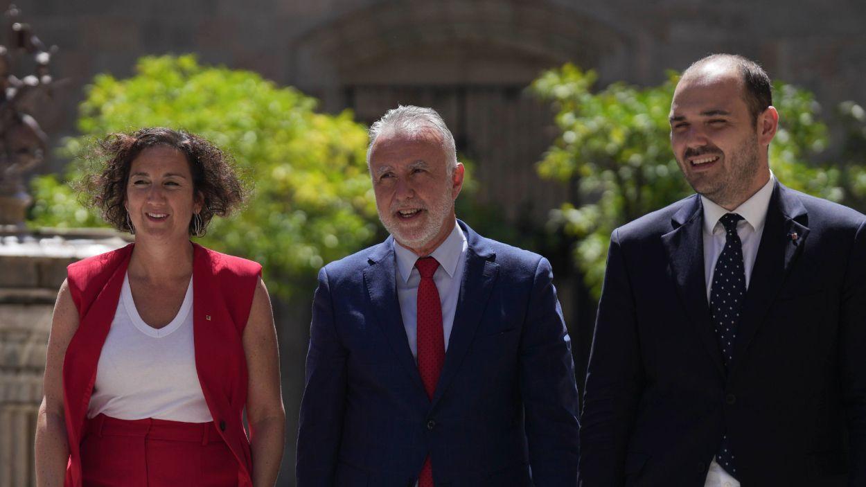 Ángel Víctor Torres, Alícia Romero i Albert Dalmau. EP