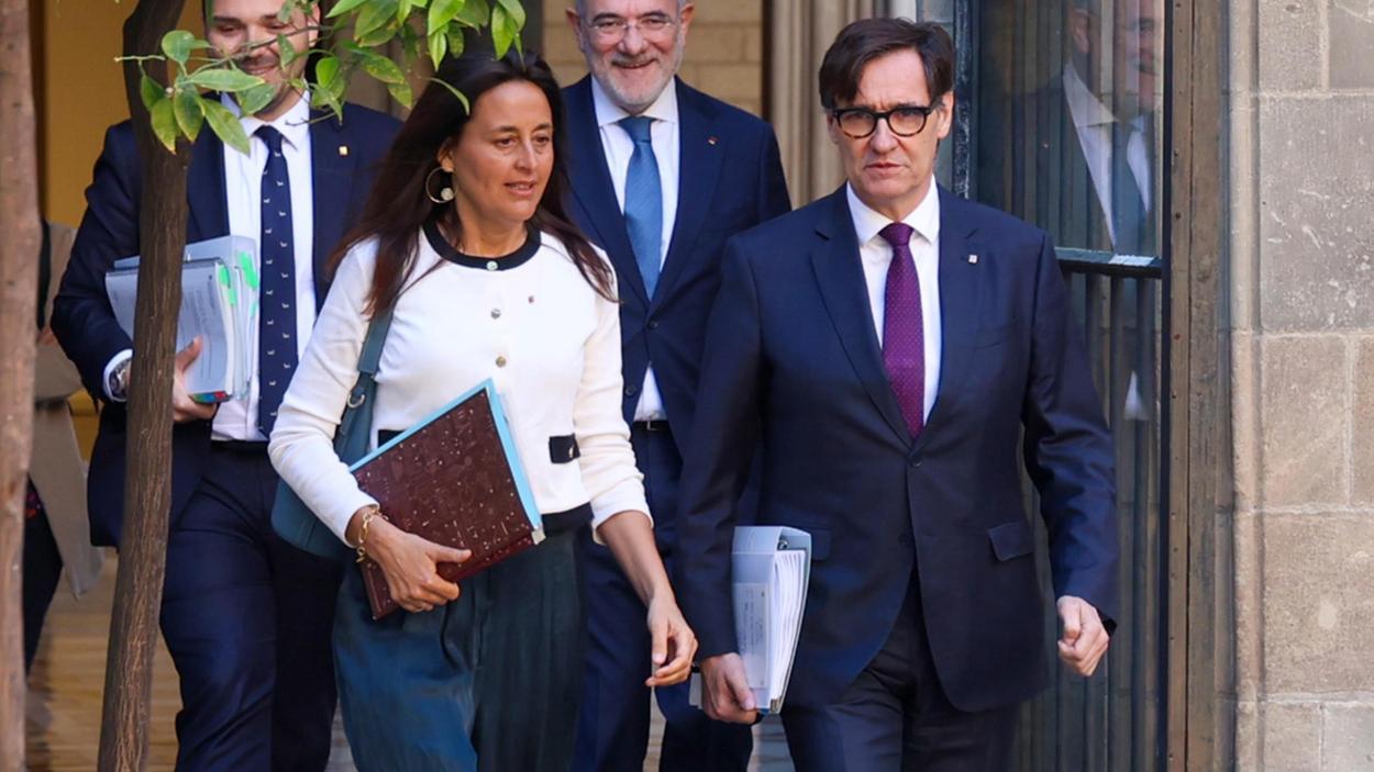 Salvador Illa i Esther Niubó. EP