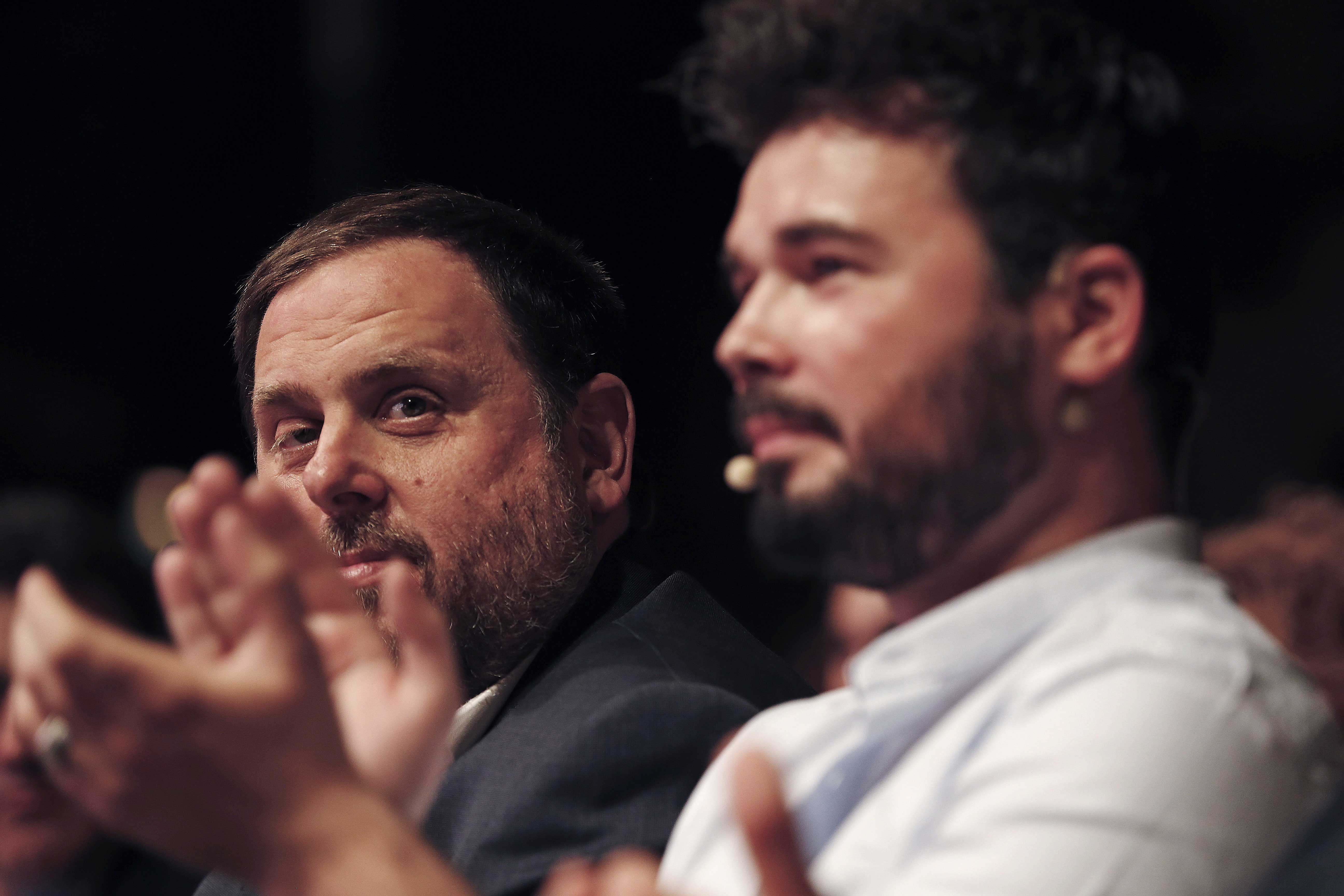 Oriol Junqueras i Gabriel Rufián