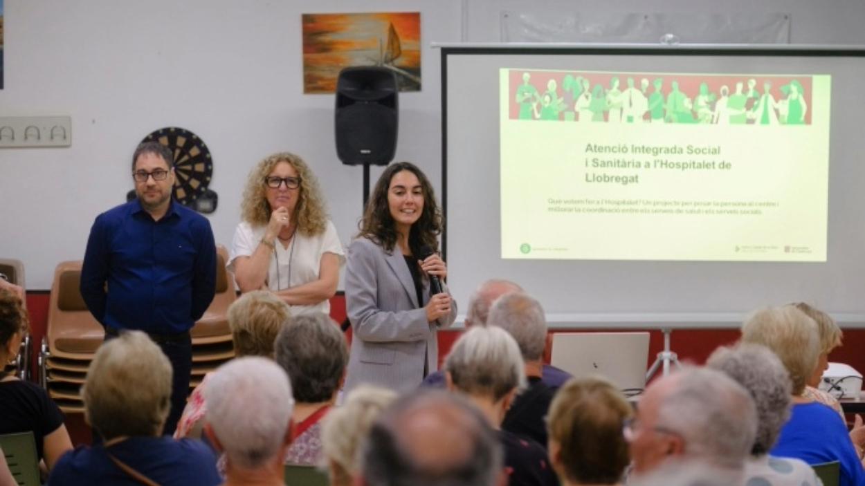 L'Hospitalet celebra les primeres sessions sobre el nou model d'atenció social i sanitària al Gornal i Can Serra. Ajuntament de L'Hospitalet de Llobregat