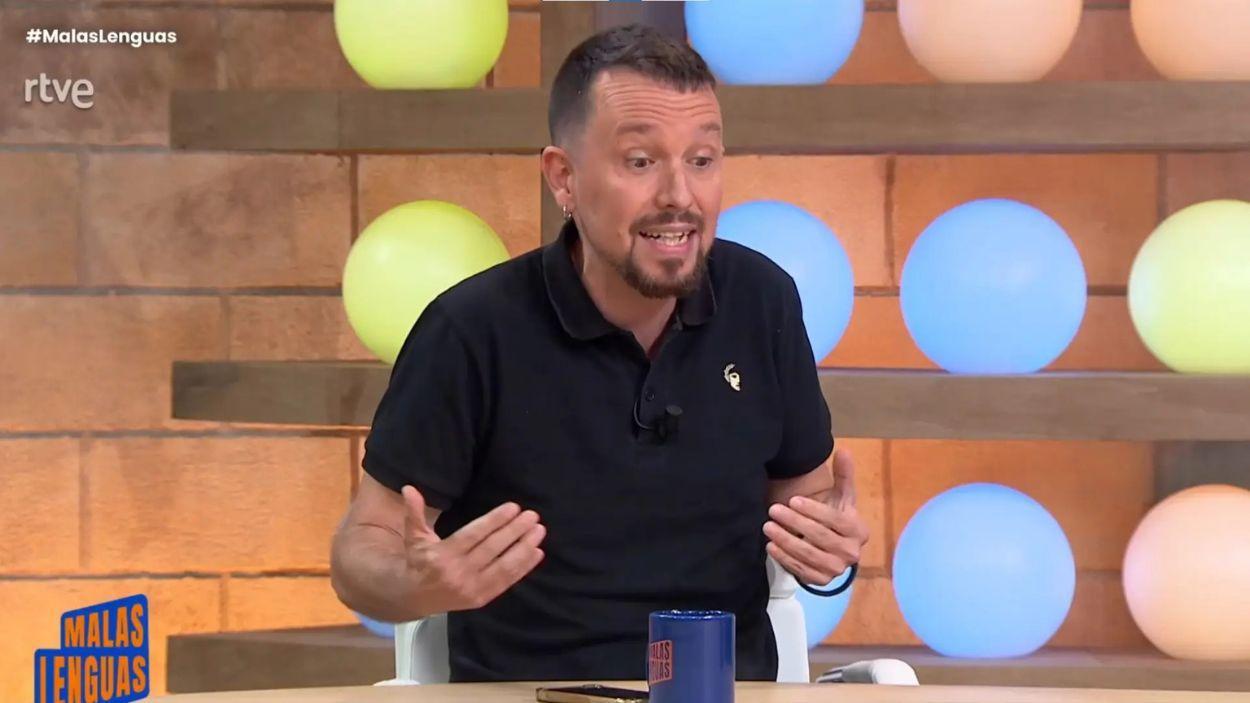 Pablo Iglesias a 'Malas lenguas'. TVE