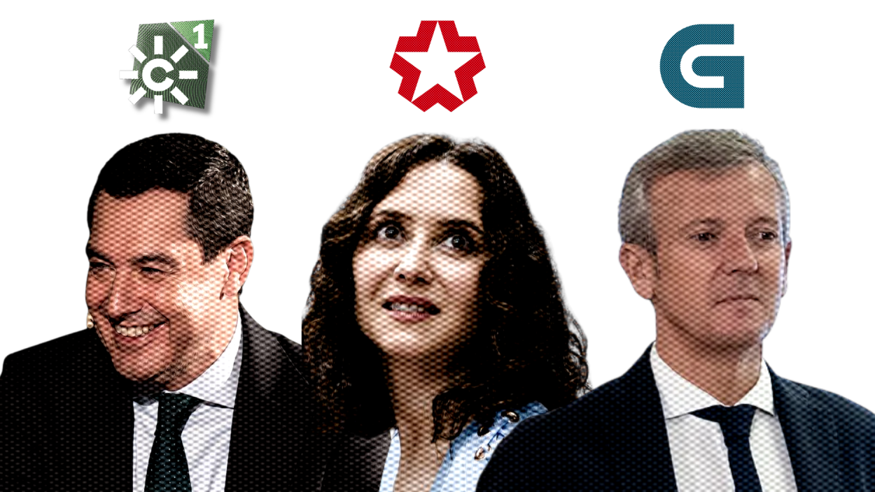 El enfonsament de les televisions del PP que Feijóo i els seus oculten amb atacs a RTVE: aquestes són les dades