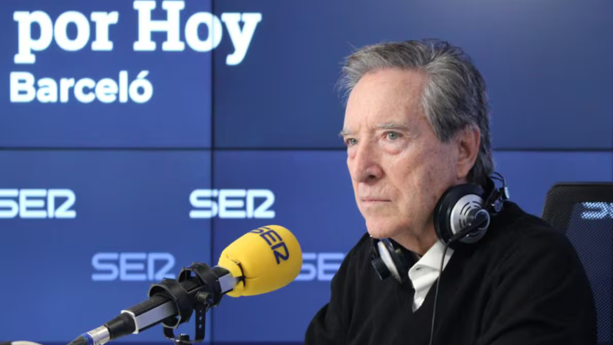 Iñaki Gabilondo al programa 'Hoy por Hoy'. Prisa