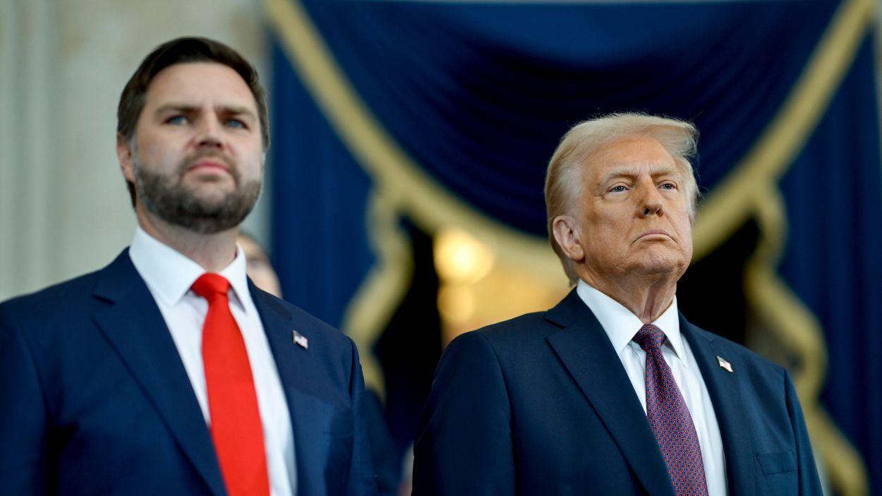 Donald Trump i JD Vance. EP