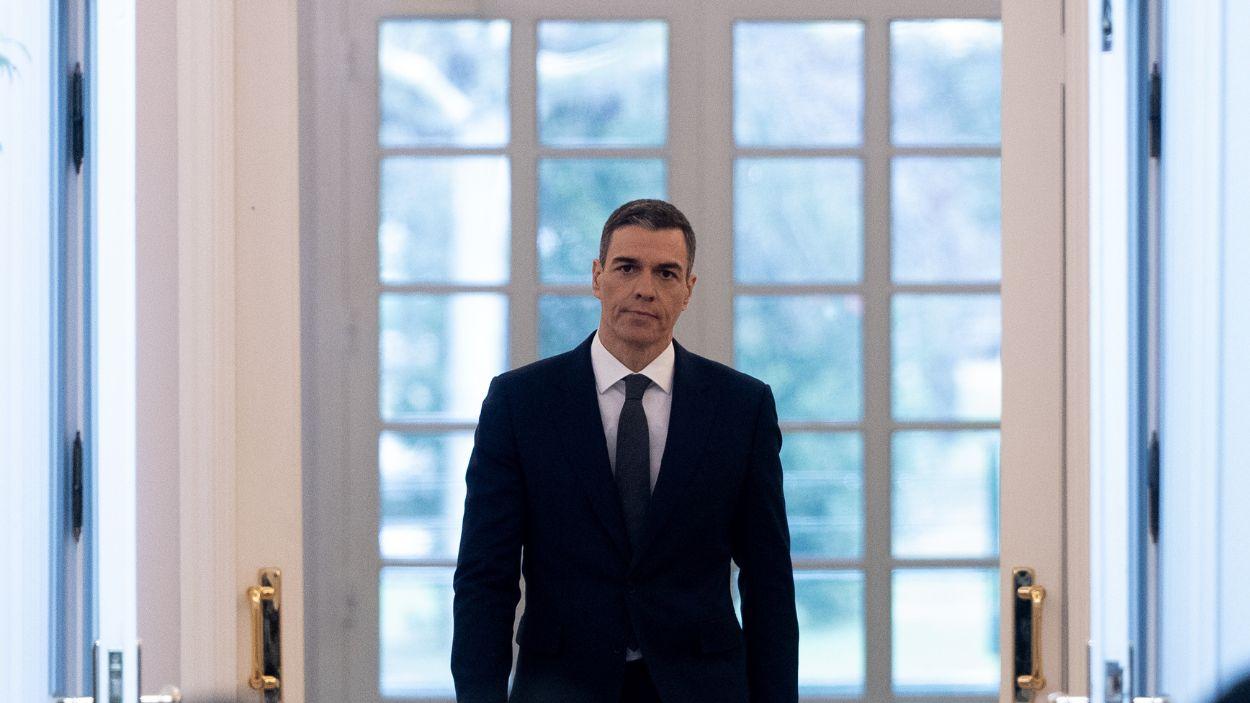 Pedro Sánchez a la Moncloa. EP
