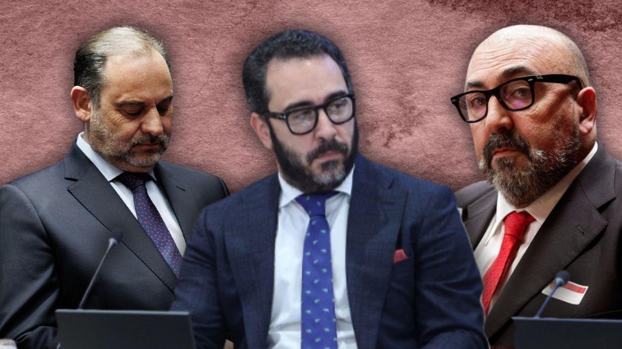 José Luis Ábalos, Víctor de Aldama y José Luis Ábalos