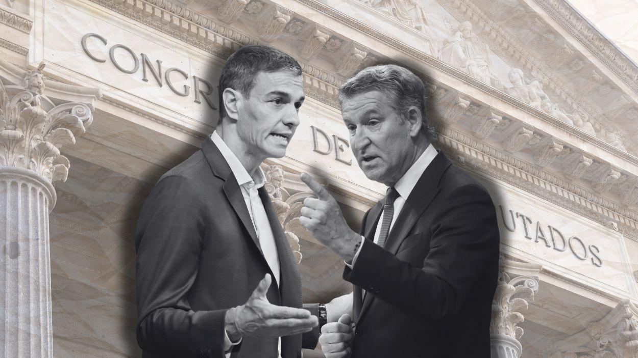 Pedro Sánchez i Alberto Núñez Feijóo