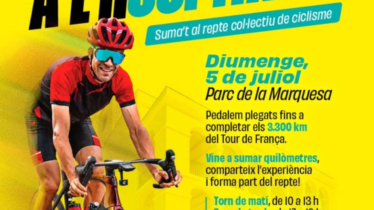 El Tour de França passarà per L'Hospitalet abans d'assolir la meta a Barcelona. Ajuntament de L'Hospitalet de Llobregat
