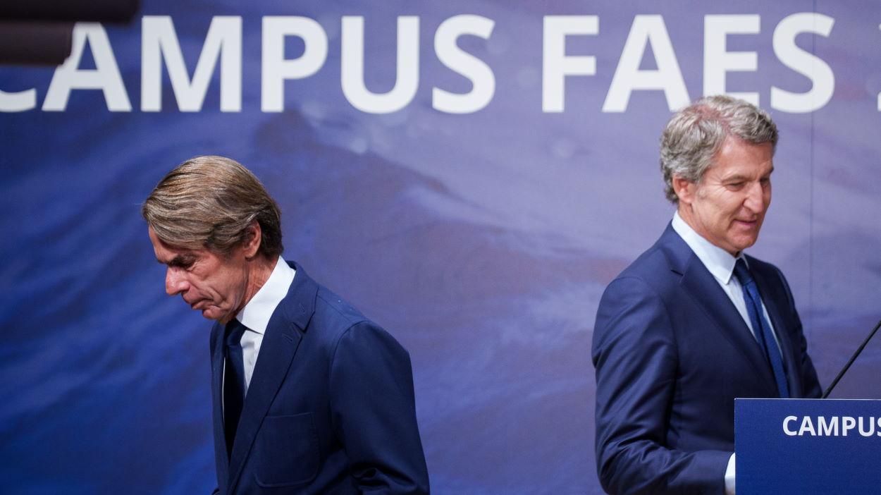 Aznar i Feijóo. EP