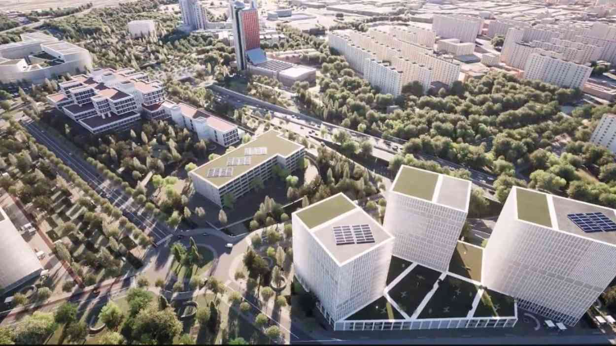 Render del BioClúster d'Innovació i Salut