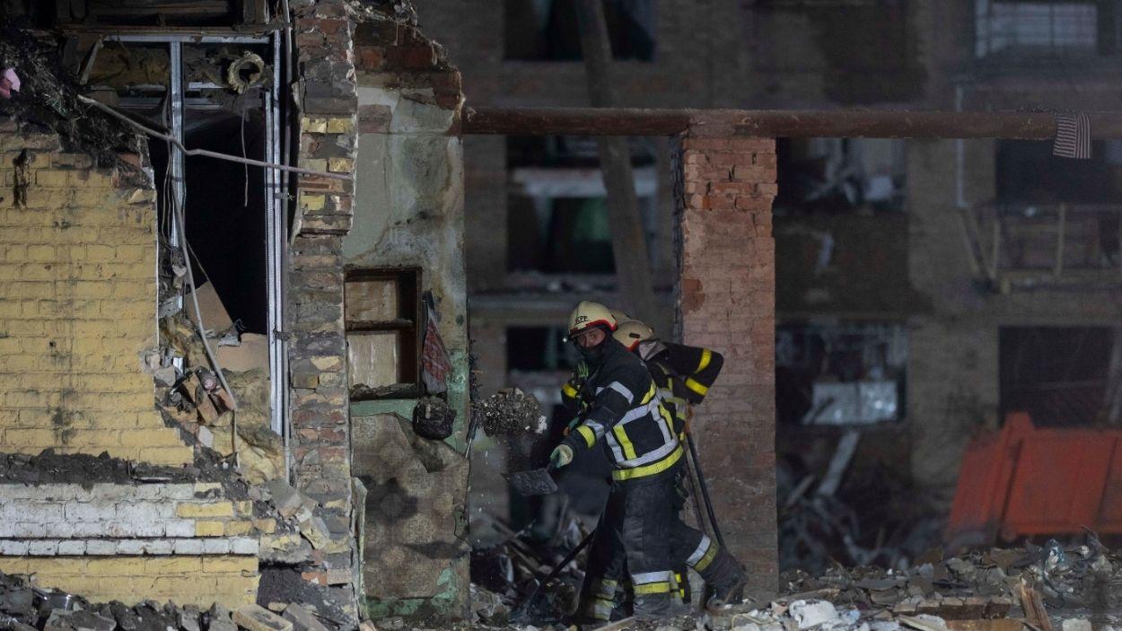 Un atac massiu rus sobre Kíev deixa almenys 13 morts. EP