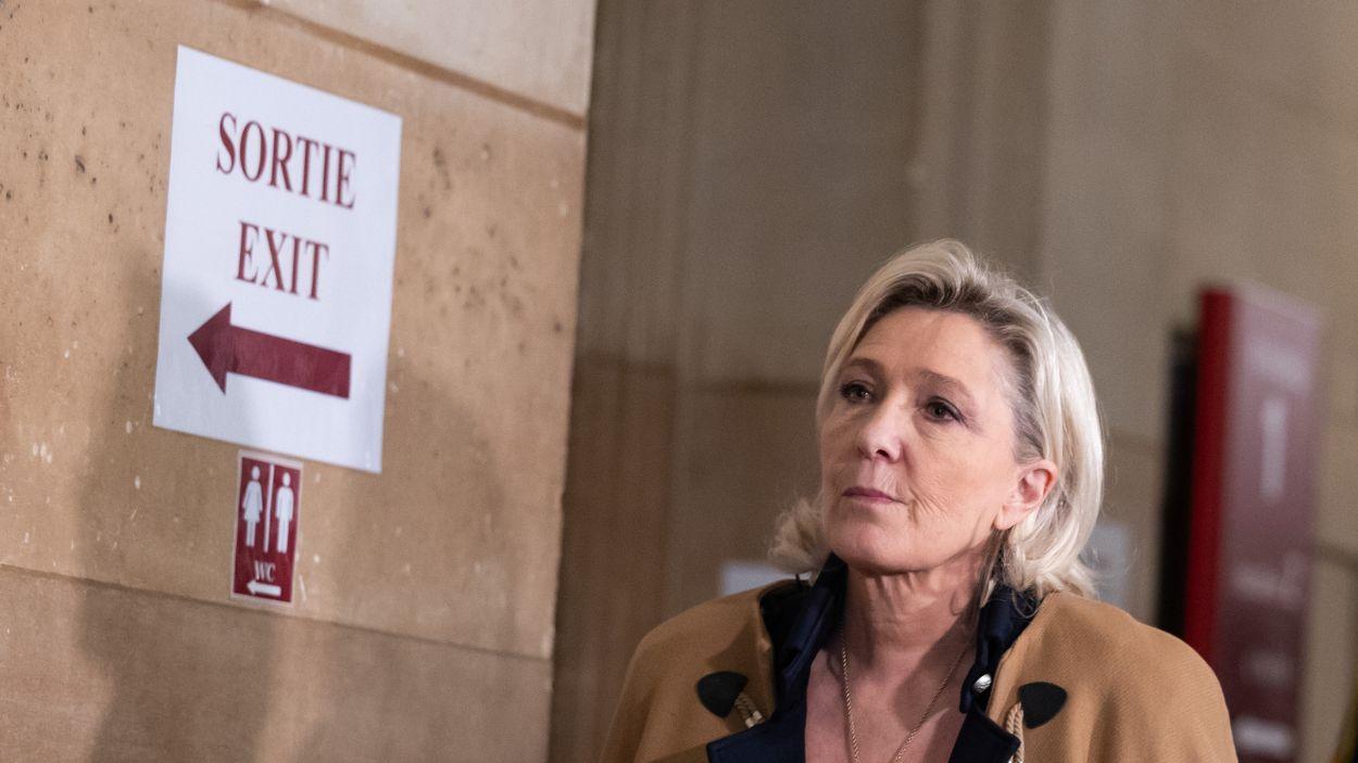 Marine Le Pen. EP