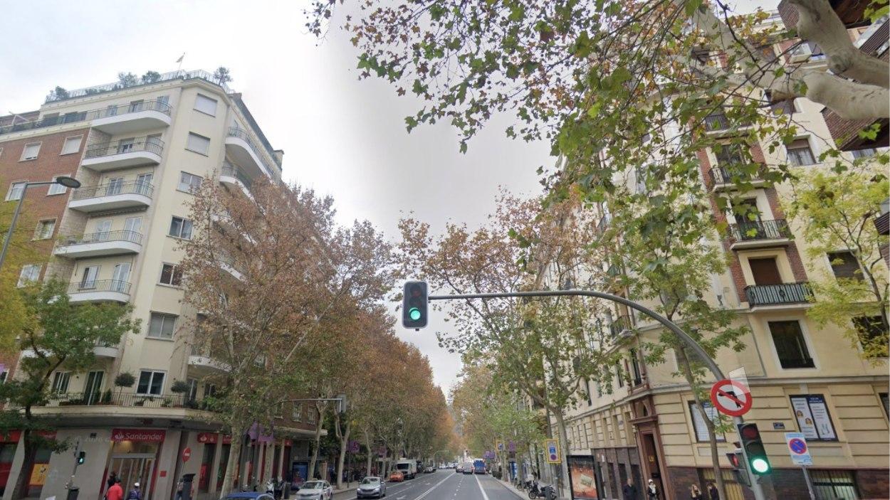 Habitatges del carrer General Martínez Campos, a Chamberí (Madrid). Google Maps