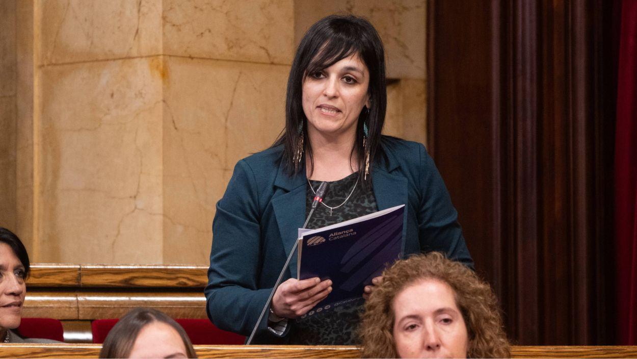Sílvia Orriols al Parlament de Catalunya. EP