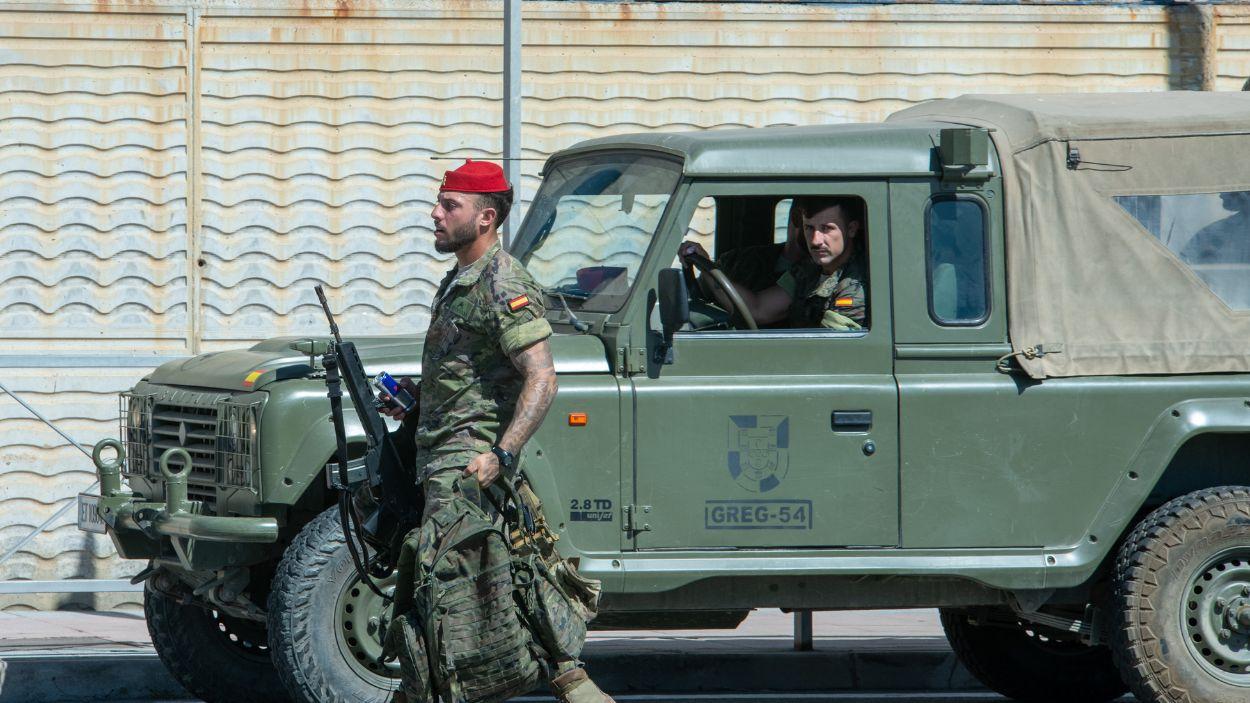 Militars a Ceuta. EP