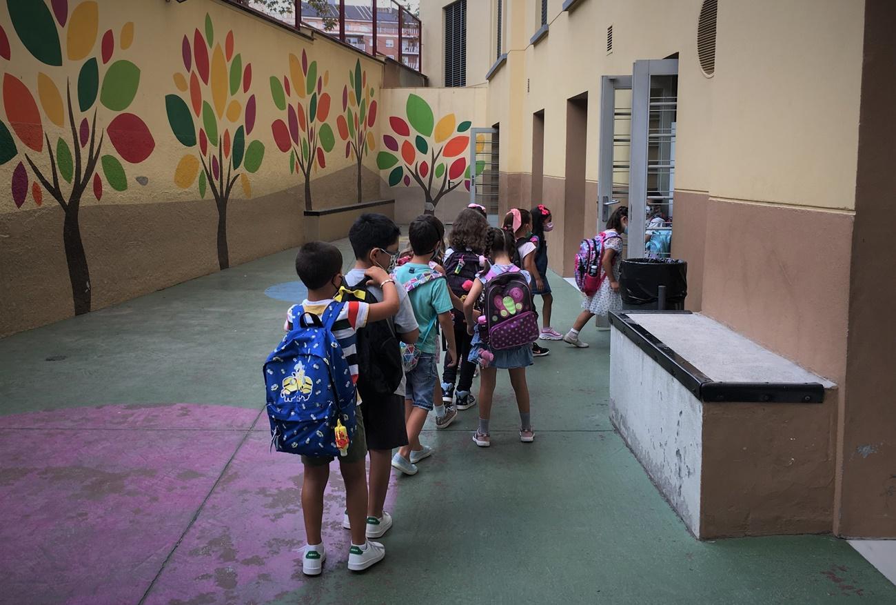 Alumnes de l'Institut Escola Londres de Barcelona