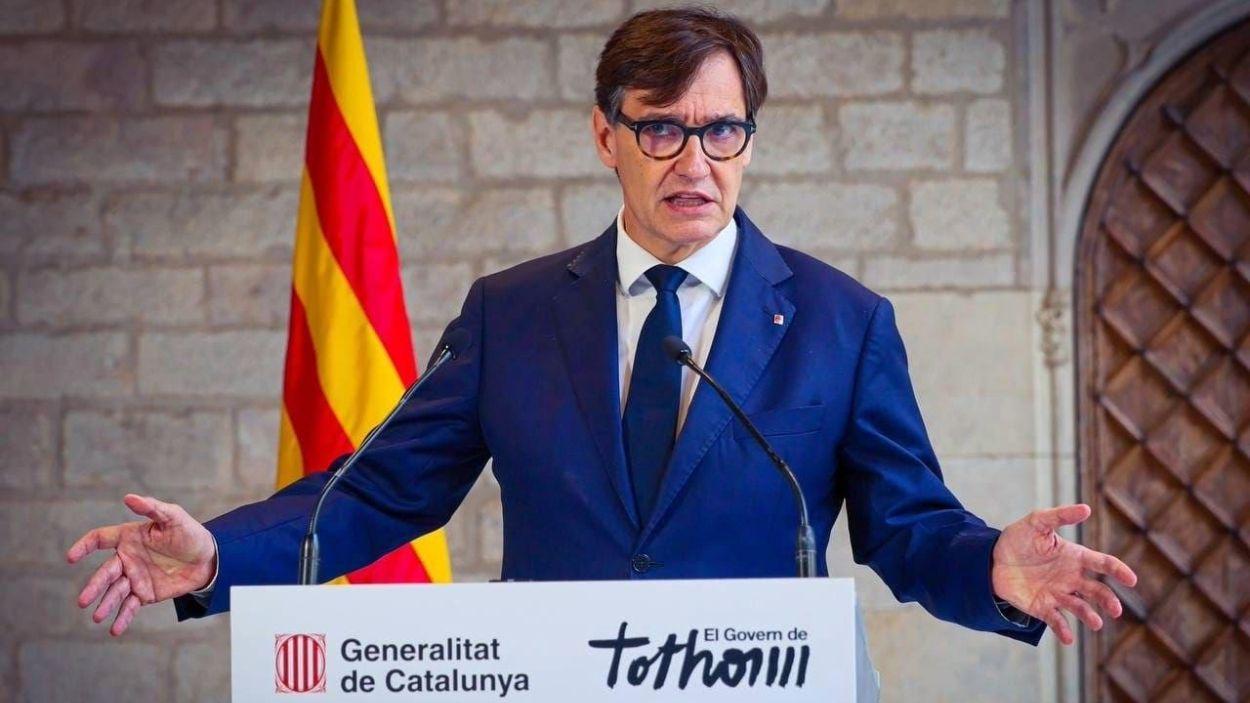 Salvador Illa. Jordi Bedmar