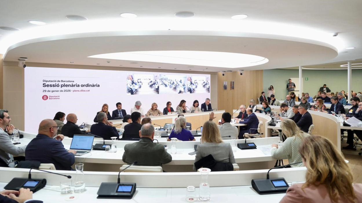 Plenari de la Diputació de Barcelona de gener de 2026