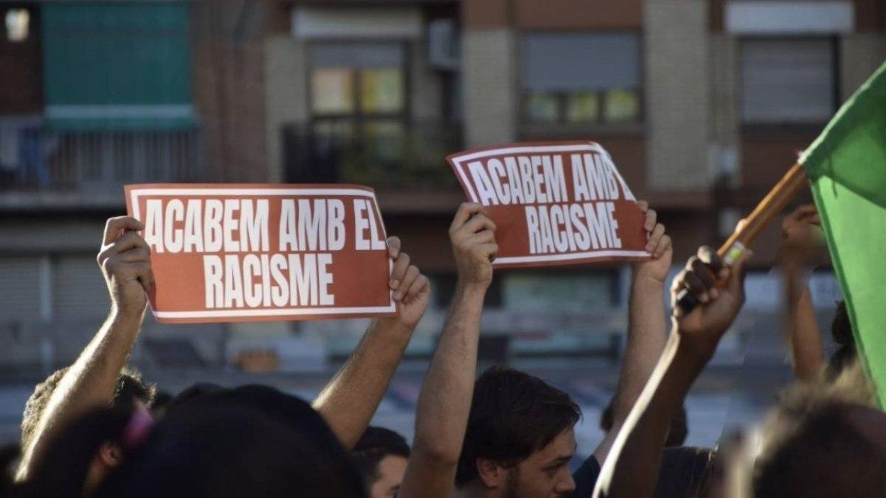 Concentració antifeixista contra Vox a Lleida del 15 de setembre de 2026. ENDAVANT