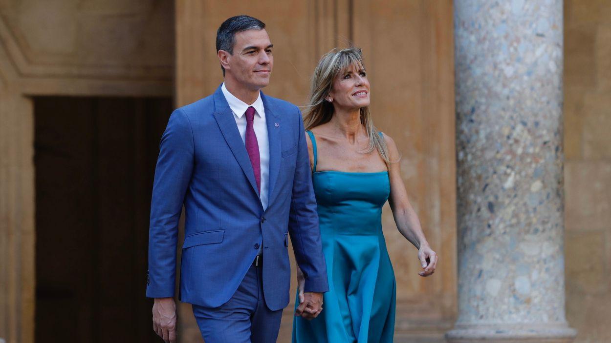 Pedro Sánchez i Begoña Gómez. EP