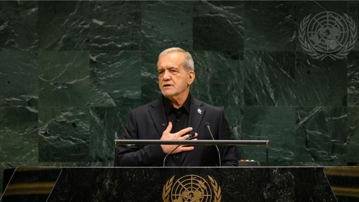 El president d'Iràn, Masud Pezeshkian. EP