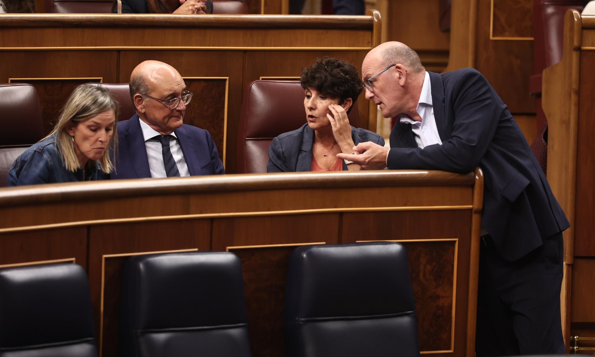 Diputats del PNB al Congrés dels Diputats. EP