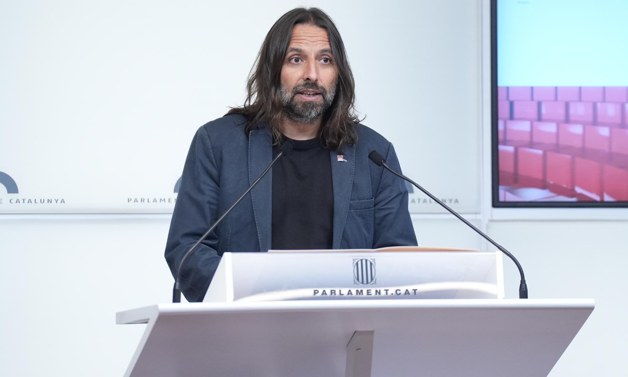 El portaveu adjunt dels republicans al Parlament, Jordi Albert. EP