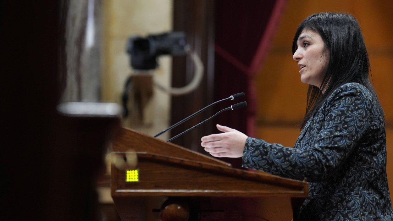Sílvia Orriols al Parlament de Catalunya. EP