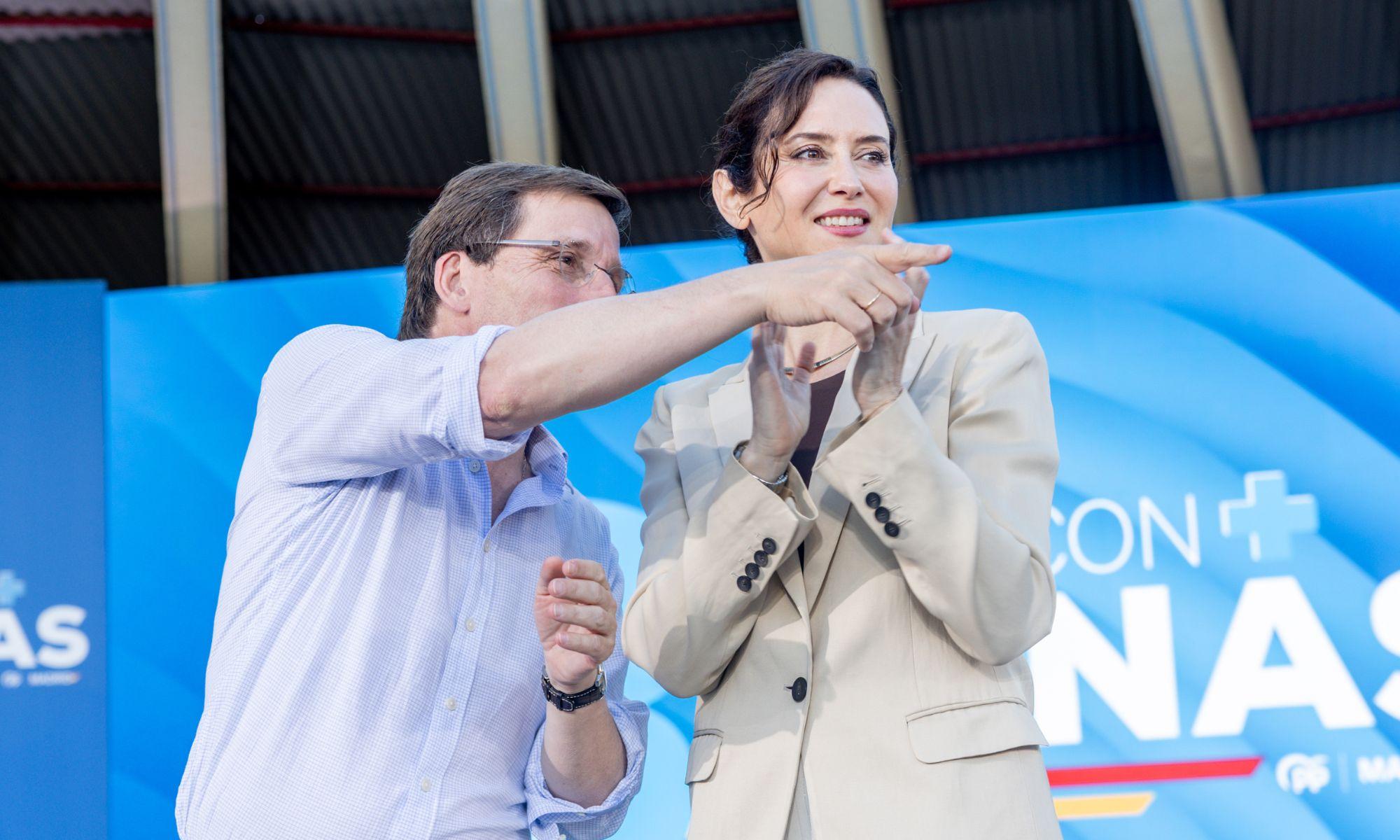José Luis Martínez Almeida i Isabel Díaz Ayuso. EP