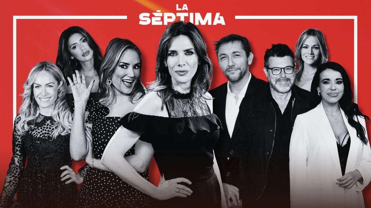 Presentadors de La Séptima. Elaboració pròpia