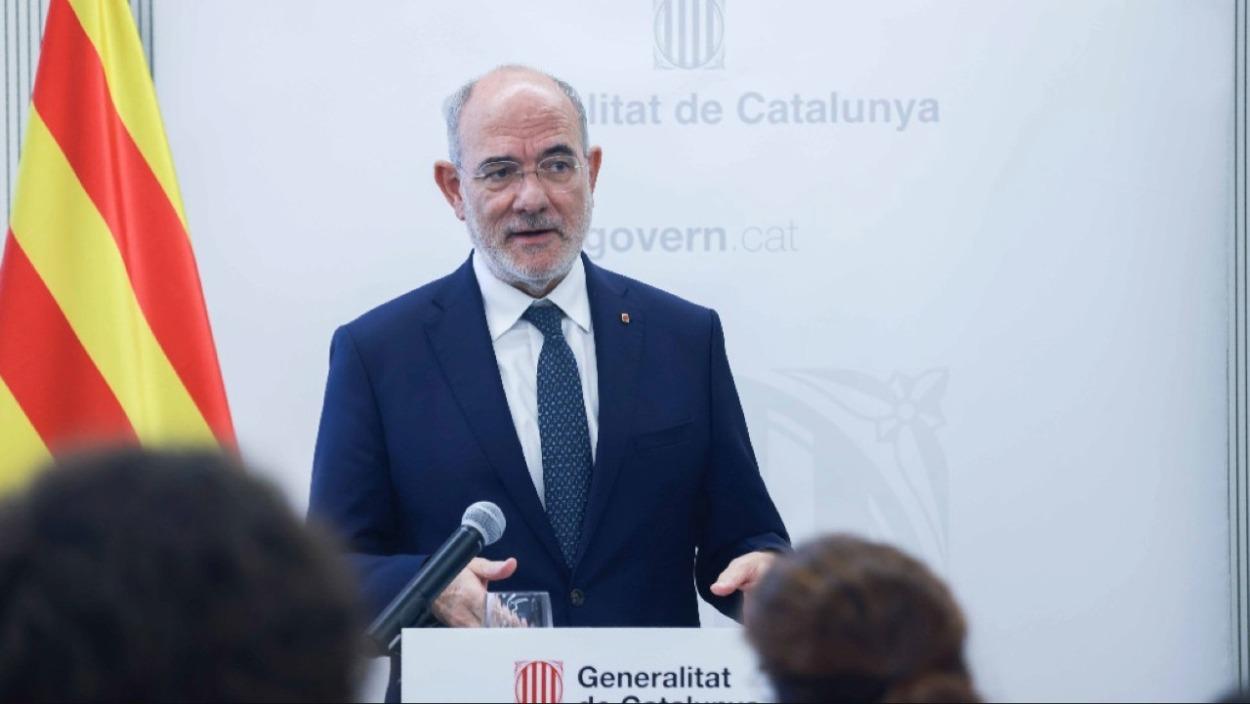 El conseller d'Unió Europea i Acció Exterior, Jaume Duch. Govern
