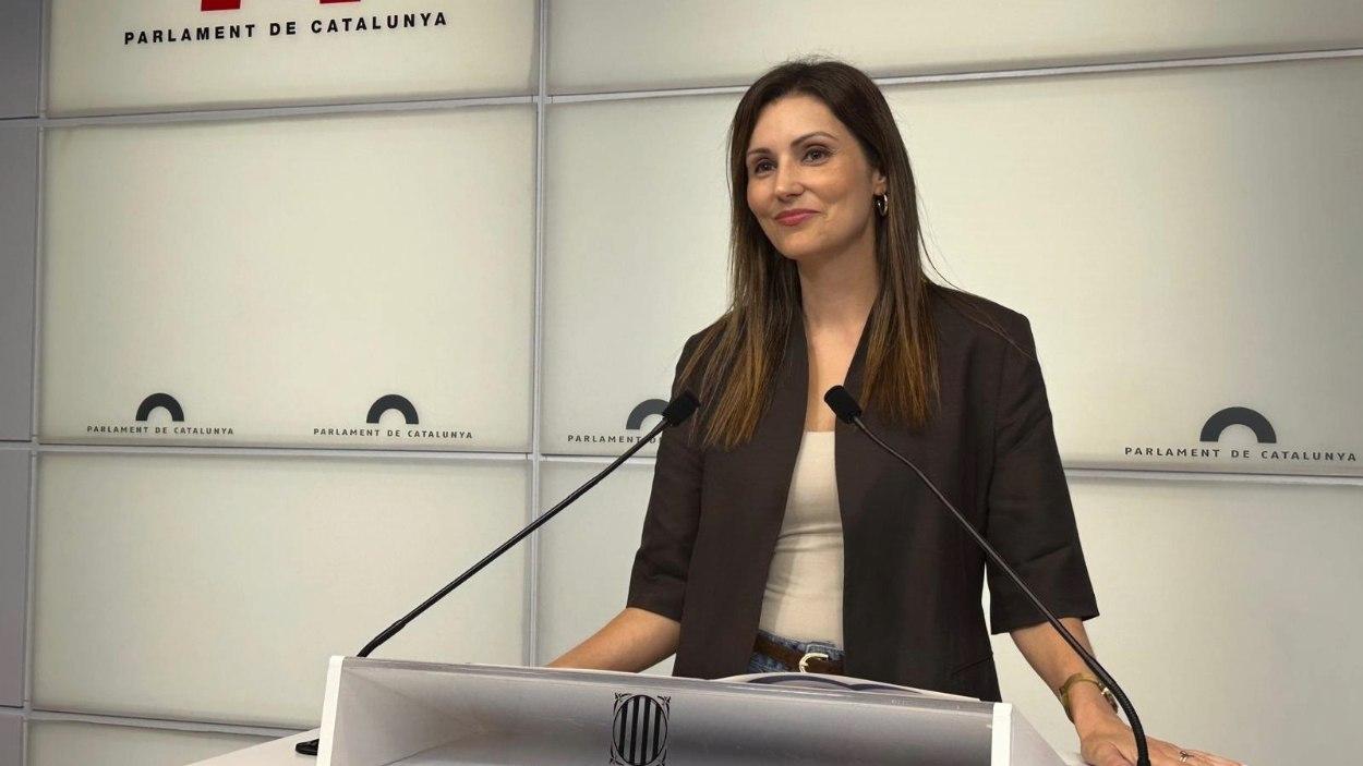 La portaveu del PP al Parlament, Lorena Roldán, el 28 de juliol de 2026. Foto d’arxiu. EUROPA PRESS