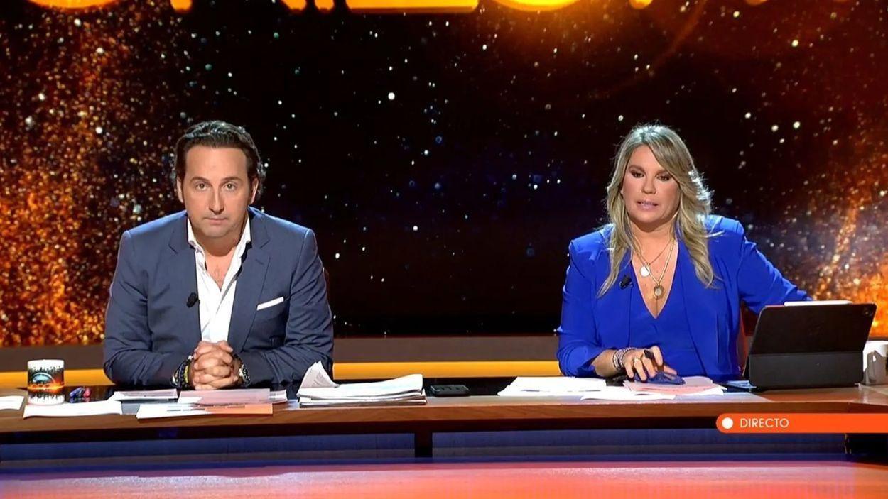 Iker Jiménez i Carmen Porter a 'Horizonte'. Mediaset
