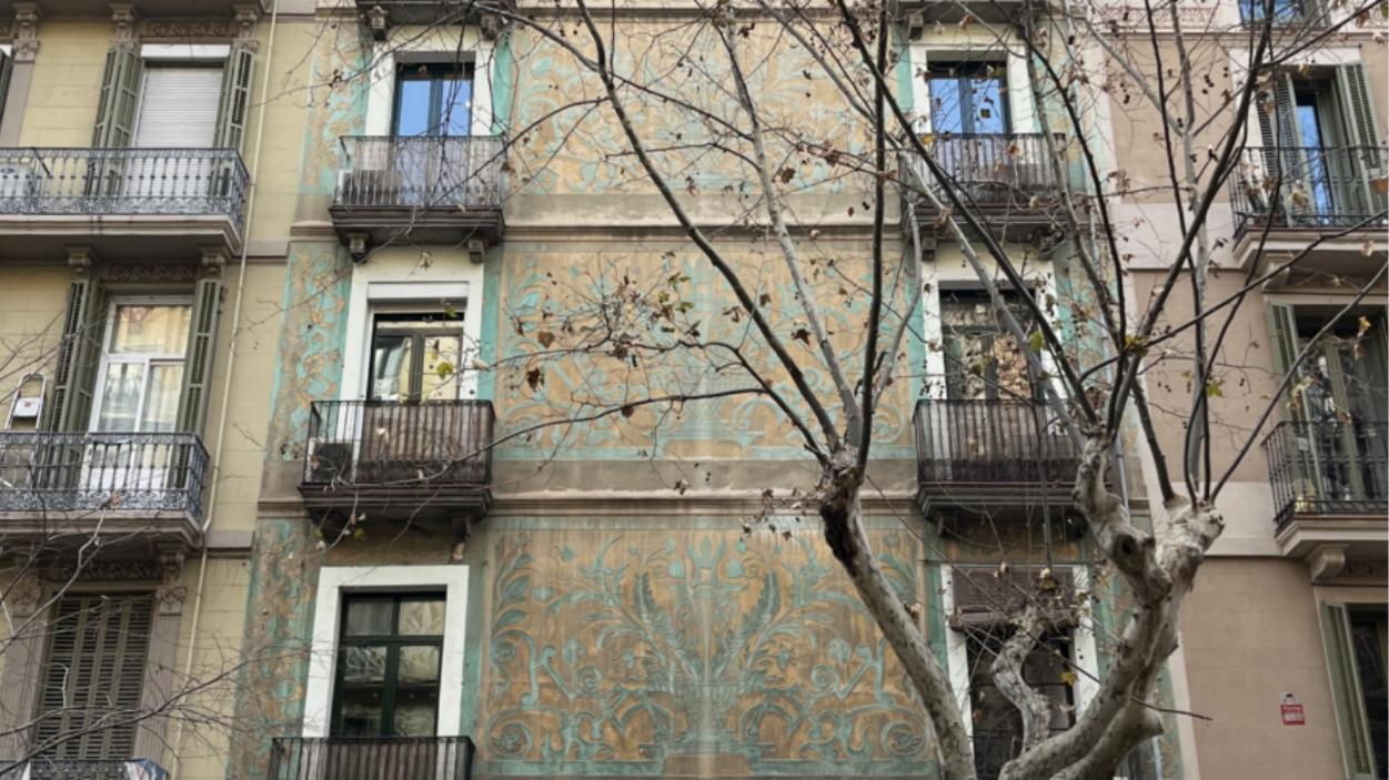 Finca del número 354 del carrer Diputació, al barri de la Dreta de l'Eixample (Barcelona). Ajuntament de Barcelona