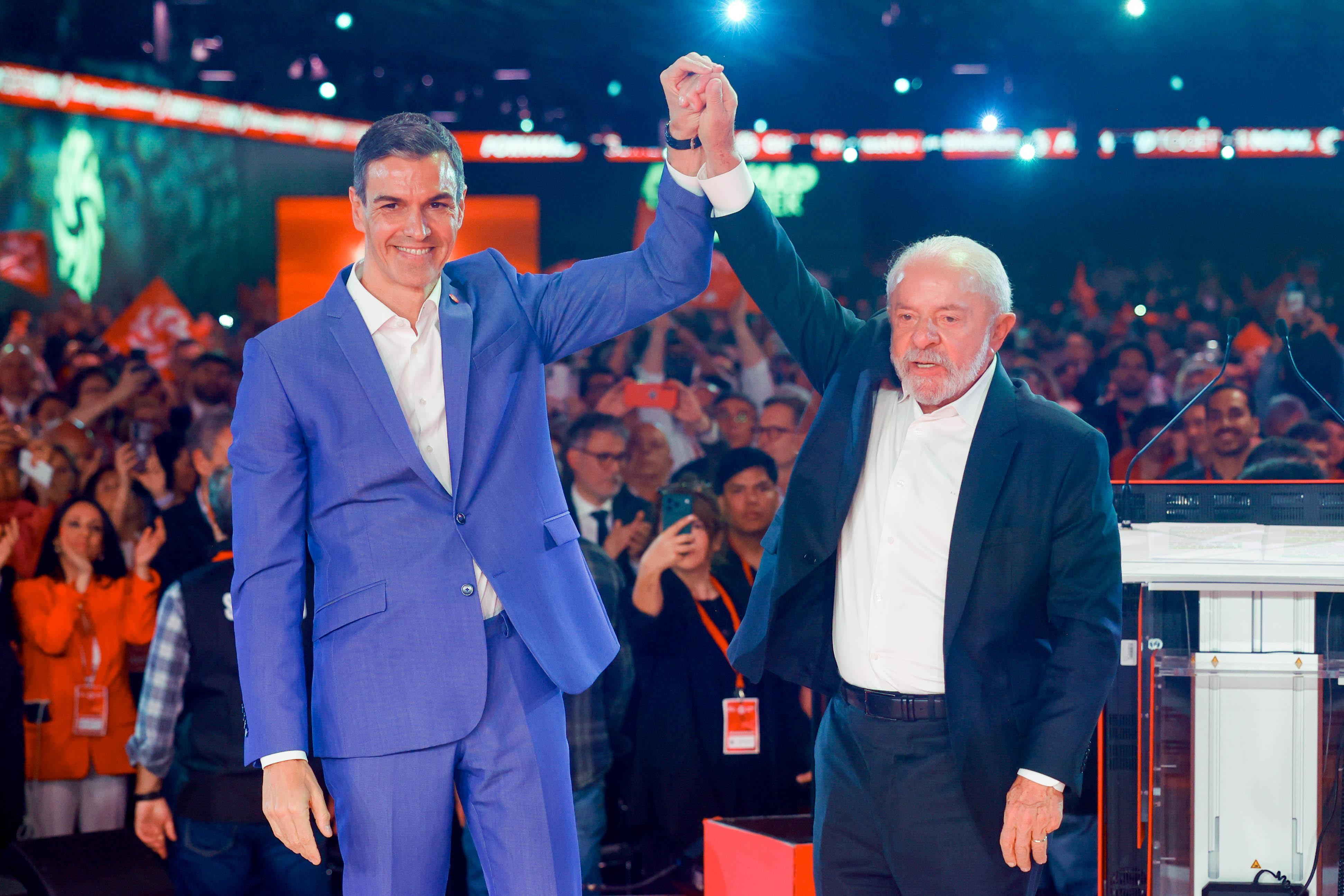 Pedro Sánchez i Lula da Silva. Kike Rincón / EP